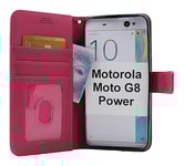 New Standcase Wallet Motorola Moto G8 Power (Hotpink)