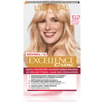 L’Oréal Paris Excellence Creme Hårfarve Skygge 10.21 Very Light Pearl Blonde 1 stk.