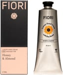 Fiori Honey & Almond Hand Cream 75ml - Moisturizing Dry Hand Cream with Organic