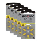 Rayovac Extra Advanced ACT 10 gul 5-pack