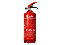 Nordic Brandsläckare Pulver 2 kg - Brandsläckare