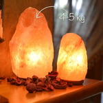 Saltlampe - Natural 4-6 kg