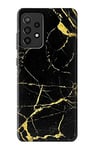 Gold Marble Graphic Printed Case Cover For Samsung Galaxy A72, Galaxy A72 5G