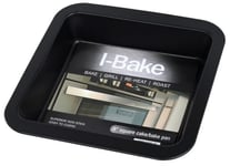 Pendeford I-Bake Non-Stick Baking Oven Square Cake Pan Dish Tin Tray - 8"/20cm