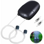Akvariepump, ultratyst akvariepump, akvarie syrepump, akvarie syrepump med luftslang, med luftslang, luftsten och backventil, för