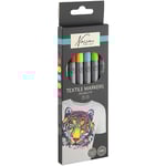 Nassau Fine Art Textilpennor Twin-tip 6-set