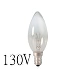 Glödlampa kronljus E14 25W 130V 