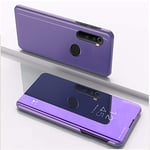 Hülle® Plating Flip Mirror Case for Xiaomi Redmi Note 8 (Purple)