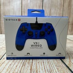 Gioteck VX4 Wired Controller for PS4 & PC New & Sealed Blue