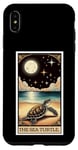 iPhone XS Max The Sea Turtle Tarot Card Stars and Moon Women Men Kids Case
