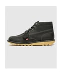 Kickers Mens Kick Hi Boots in Black Leather (archived) - Size UK 12