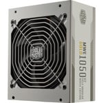 Cooler Master MWE Gold 1050 V2 ATX 3.0-strømforsyning, hvid, 1050 W
