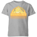 Transformers Bumblebee Kids' T-Shirt - Grey - 7-8 ans