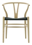 CH24 Y-Chair - Soaped Oak/Black