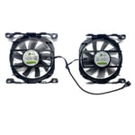 For ELSA GTX1660 1660ti RTX2060 2060S 2070 SAC Graphic Card Cooling Fan 1 Pair