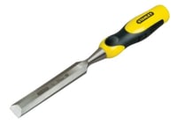 Stanley 016878 20mm Dynagrip Chisel with Strike Cap, Yellow/Black