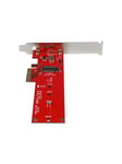 StarTech.com X4 PCI Express to M.2 PCIe SSD Adapter Card - for M.2 NGFF SSD