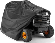 Lawn Tractor Cover, Durable and Waterproof Rainproof 210D Oxford Garden Tractor Guard Large Size to Fit Lawnmower Protective Case (Color : XXL)