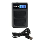 LCD Chargeur rapide double USB pour Sony NP-FZ100 Batterie A9 A7R III A7 III