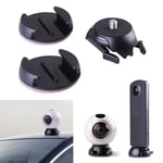 Adhesive Quick Buckle Mount with 3M Tape for Samsung Gear 360 2017 Edition Cam