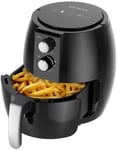 Super Family Size Air Fryer 4.5 Litre Oil Free & Low Fat Healthy Cooking Timerra