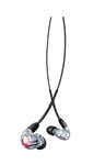 Shure SE846 Wired Sound Isolating Earphones Gen 2, Secure in-Ear Earbuds, High-End Professional Sound, Hi-Def Four Drivers, Upgraded Sound Filters, Durable Quality, Customizable Frequency - Clear