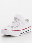 Converse Chuck Taylor All Star 1v Easy-on Childrens Ox Trainers, White, Size 10