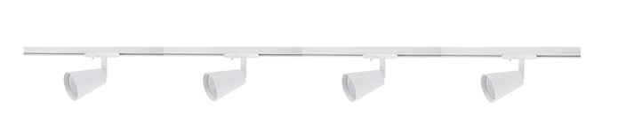 Bocca spotskinne 4 spotter 2 meter - Pure white