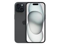 Apple Iphone 15 , 15,5 Cm (6.1"), 2556 X 1179 Pixlar, 128 Gb, 48 Mp, Ios 17, Svart