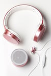Bluetooth Audio Set Speaker, Earphones, Over Ear Headset 3-Piece Rose Gold 3626
