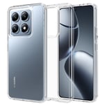 Mobique Xiaomi 14T Crystal Hybrid-skal, Genomskinlig