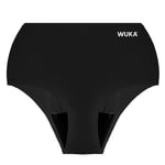 WUKA Seamless Stretch High Wasit Super Heavy Flow Period Pants Size 1