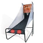 Nologo Foldable Kids Basketball Hoop Arcade Game Toy, Outdoor/Indoor Home Single Shooting System with Basketball Scoring BTZHY
