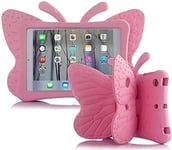 Ipad 10.2 Case for Kids, Ipad 8Th 2020 Case, 3D Cute Cartoon Butterfly Cover Non
