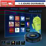 NOUVEAU Android 11.0 TV BOX HK1RBOX 2Go 16Go Amlogic S905W2 Lecteur multimédia Dual Wifi BT4.0 4K Smart Décodeur