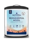 Slumberdown Wonderful Wool Duvet - 200 Gsm Light - White