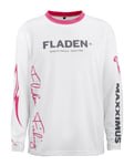 Fladen Team Pink LS T-shirt S White/Pink