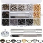 400 st Öljetter Kit 5 mm Metall Öljetter Kit för Presenning Bälte Skor Hatt