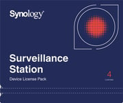 Synology 4 X Camera License pack