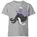 Disney The Little Mermaid Ursula Classic Kids' T-Shirt - Grey - 7-8 Years