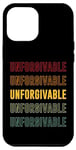 iPhone 15 Pro Max Unforgivable Pride, Unforgivable Case