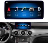 Road Top Android 10 Car Stereo 10.25" Car Touch Screen for Mercedes Benz A GLA CLA Class X156 C117 2016-2018 Year with NTG5.0, Support Wireless Carplay Android Auto Split Screen