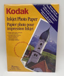 Kodak Inkjet Photo Paper A4 15 sheets New And Sealed