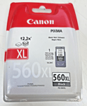 Canon PG-560 XL Black Ink Cartridge (SLIGHTLY DAMAGED OUTER BOX)