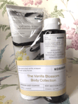Korres Vanilla Blossom Body Smoothing Milk Cream Body Wash Cleanser Gift Set