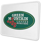 Green Moun-Tain Coffee Mouse Pad Rectangle Non-Slip Rubber Gaming/Working Geek Mousepad Comfortable Desk Mouse Mat,25X30 Cm