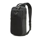 Pacsafe Venturesafe X Sling Pack, Anti-Theft Shoulder Bag for Right- and Left-handers, 6 litres, Black