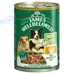 James Wellbeloved Adult Dog Grain Free Hypoallergenic Paté med kalkon - 6 x 400 g