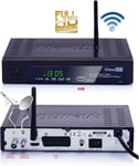 UK HD COMBO Freeview & Satellite TV Receiver Box for Freesat Sky Virgin Wi-Fi