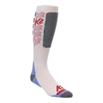 K2 Snow CHAIN LOGO SOCK, Unisex - Adult Skiing Socks, red - white - blue, M - 20H1303.1.3.M